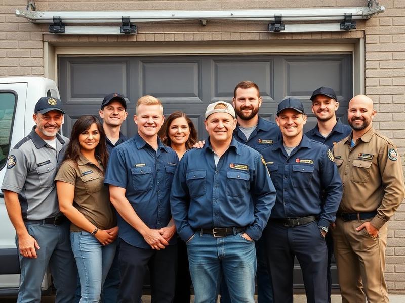 Rice Garage Doors professional team of technicians